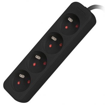 Аксесоар за сървър Lanberg power strip 1m, 4 sockets,s for UPS system