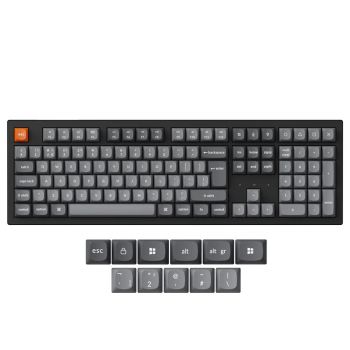 Механична клавиатура Keychron K10 Max QMK/VIA Full Size - Keychron Super Brown Switch, RGB Backlight