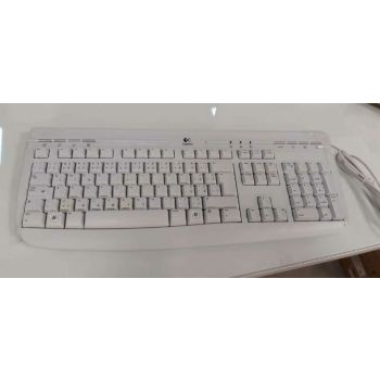 Клавиатура LOGITECH WHITE INTERNET 350 CZECH LAYOUT