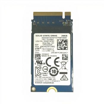 Твърд диск KIOXIA 256GB SSD NVMe PCIe M.2 2242 KBG40ZNT256G