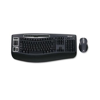 Комплект мишка и клавиатура MICROSOFT Wireless Laser Desktop 5000 USB, Russian