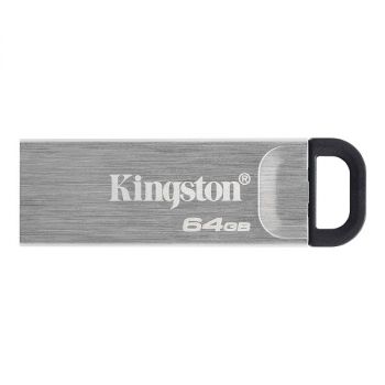 USB Флаш памет KINGSTON 64 GB, USB 3.2 Gen 1, 5 Gbps, Сребрист