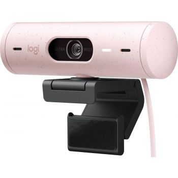 Logitech BRIO 500 Rose Full HD уеб камера, микрофон, USB