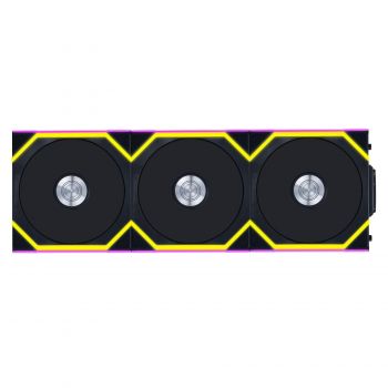 Вентилатори 3бр Lian Li UNI FAN SL Wireless ARGB PWM - 120 mm Черен + Контролер