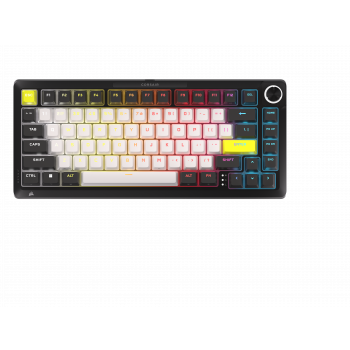 Геймърска клавиатура CORSAIR MAKR PRO 75 Hall Effect Gaming Keyboard, Carbon, MGX Hyperdrive (CH-...