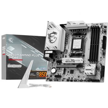 Дънна платка MSI B850M GAMING PLUS WIFI6E, mATX, Socket AM5, 4x DDR5 Dual Channel DDR5 up to 8200(OC...