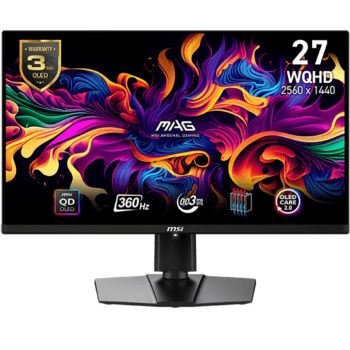 Монитор MSI MAG 272QP QD-OLED X50 Gaming Monitor, 26.5" 500Hz, WQHD (2560x1440) 16:9, QD-OLED, 0....