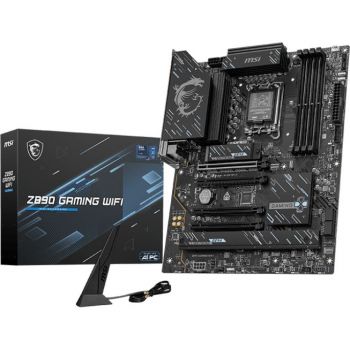 Дънна платка MSI Z890 GAMING WIFI, LGA 1851, Dual Channel DDR5 up to 8800(OC)MHz, 4x PCIe x16 slots...