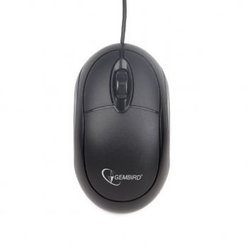 Мишка GEMBIRD MUS-U-01 Optical USB, черен
