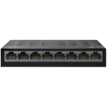 Мрежов суич TP-LINK LiteWave 8-Port Gigabit Desktop Switch, 8 Gigabit RJ45 Ports, Desktop Plastic ...