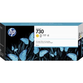 Консуматив за принтер HP 730 300-ml Yellow Ink Cartridge