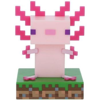 Лампа Paladone Icons: Minecraft - Axolotl Light