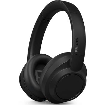 Слушалки PHILIPS Wireless On Ear Headphone with mic 40mm noise canceling Pro drivers/closed-back black TAH6509BK/00