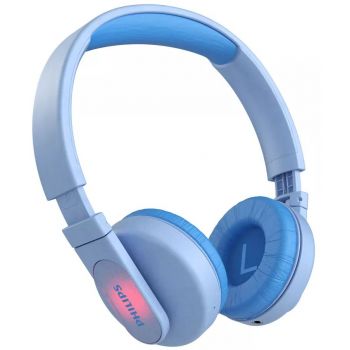 Слушалки PHILIPS Kids Bluetooth headphones maximum volume limited 85 dB TAK4206BL