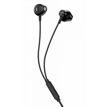 Слушалки PHILIPS Headphones in-ear 14.2mm drivers open-back black TAUE101BK/00