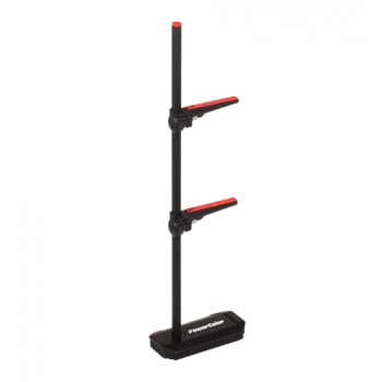 Държач за графична карта PowerColor, Алуминий, Черен