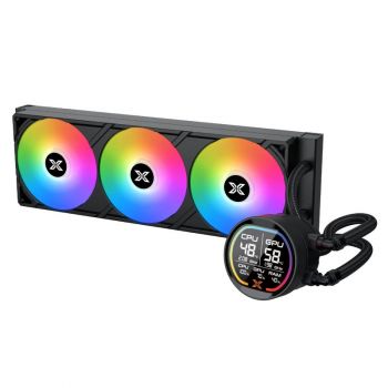 Охладител Xigmatek LK Pro 360 Digital (BK AIO,Digital LCD Pump & 360mm PWM Fan,Mini ARGB Controller,...