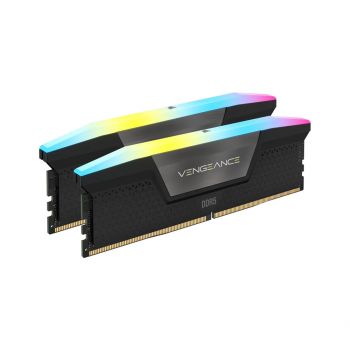 Памет за настолен компютър CORSAIR VENGEANCE RGB DDR5 64GB (2 x 32GB) DDR5 6400 CL42-52-52-104 1.35V...
