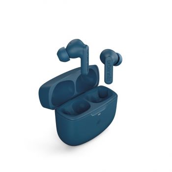 URBANISTA ATLANTA Bluetooth earphones black 34 hours total playtime Hybrid active noise cancelling T...