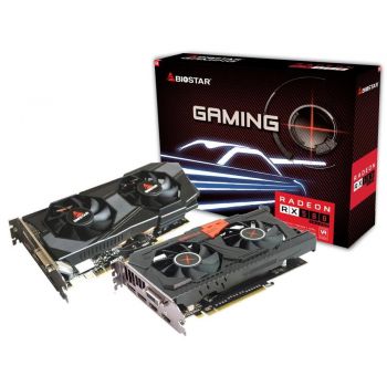 Видео карта Biostar Radeon RX580 8GB 256Bit 2048SP GDDR5 - bulk