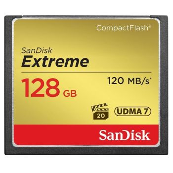 Карта памет SANDISK  Extreme&reg; CompactFlash&reg; Memory Card 128Gb