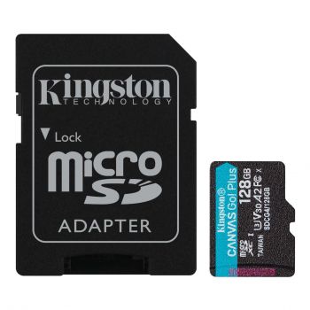 Карта памет Kingston Canvas Go! Plus Gen4 microSDXC 128GB