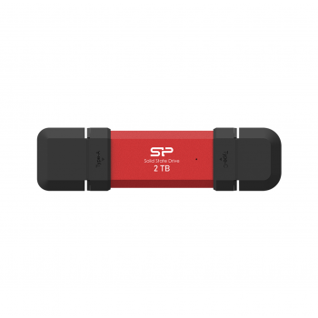 Външен SSD Silicon Power DS72 Red - 2TB