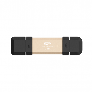 Външен SSD Silicon Power DS72 Gold - 2TB