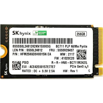 Твърд диск SK HYNIX 256GB SSD M.2 NVMe PCIe Gen 4x4 HFS256GEJ4X112N SSS1F28998 /2230