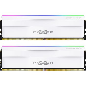 Памет Silicon Power XPOWER Zenith RGB White 32GB(2x16GB) UDIMM DDR5 6000MHz CL30