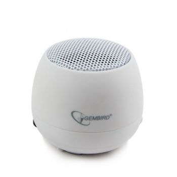 Тонколона GEMBIRD SPK-103-W Portable speaker, бяла