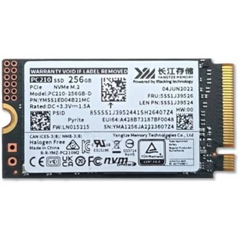 Твърд диск SSS диск за лаптоп LENOVO SSD 256GB M.2 2242 NVMe