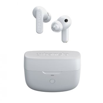 URBANISTA ATLANTA Bluetooth earphones black 34 hours total playtime Hybrid active noise cancelling T...