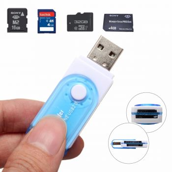 Card Reader USB 2.0 Stick, MS Card format RoHS compliant 