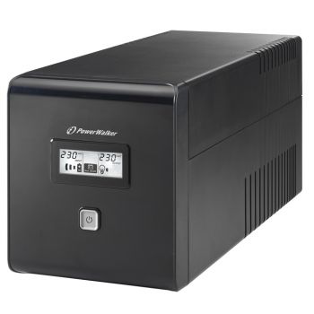 Непрекъсваемо токово захранване POWERWALKER VI LCD 1000VA UPS Line Interactive