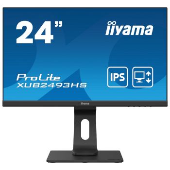 Монитор IIYAMA XUB2493HS-B4 23.8" IPS LED, 1920x1080, 4ms