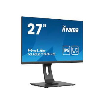 Монитор IIyama XUB2793HS-B4, IPS, 16:9, VGA, HDMI, DP, 4ms