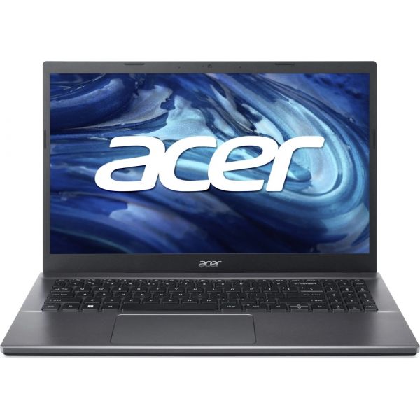 Лаптоп Acer Extensa 215 EX215-55-EP, Intel Core i3-1215U, 15.6'', Full HD, 8GB DDR4 RAM, 256GB SSD, Intel UHD Graphics, No OS, Steel Gray
